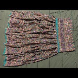 Mexicali Blues Maxi Skirt